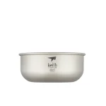 300ml titanium bowl with logo