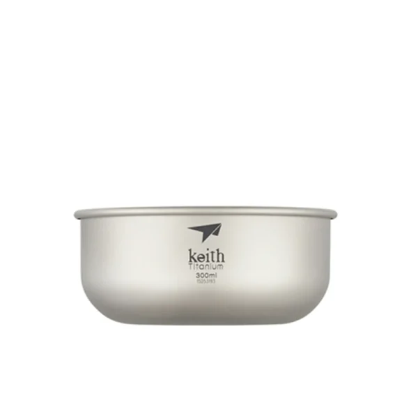 300ml titanium bowl with logo