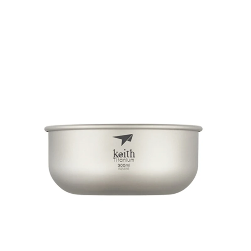 300ml titanium bowl with logo